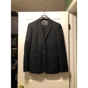 Egara men's new charcoal 70%polyester 30%rayon 2pc suit size: 42R pants: 36/30